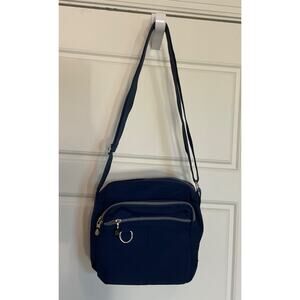 Mintegra Huaeryouyue Navy Nylon Travel Crossbody Bag Waterproof
